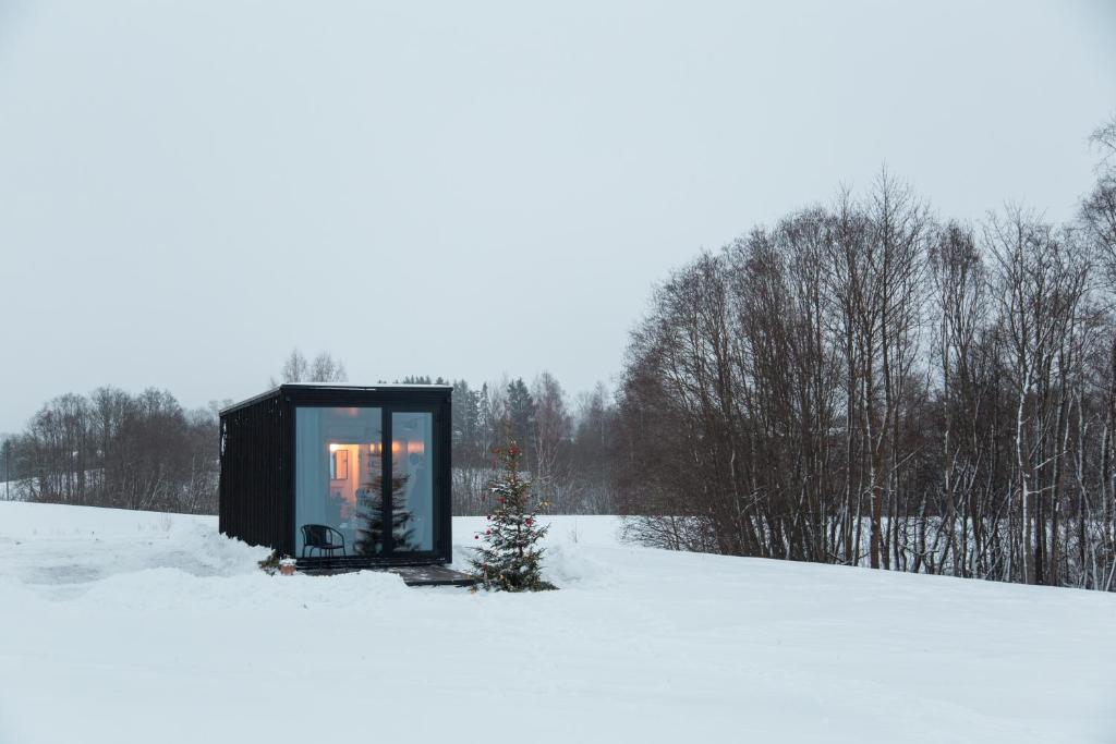 Unique Tiny House getaway in the nature - Kenshó talvel