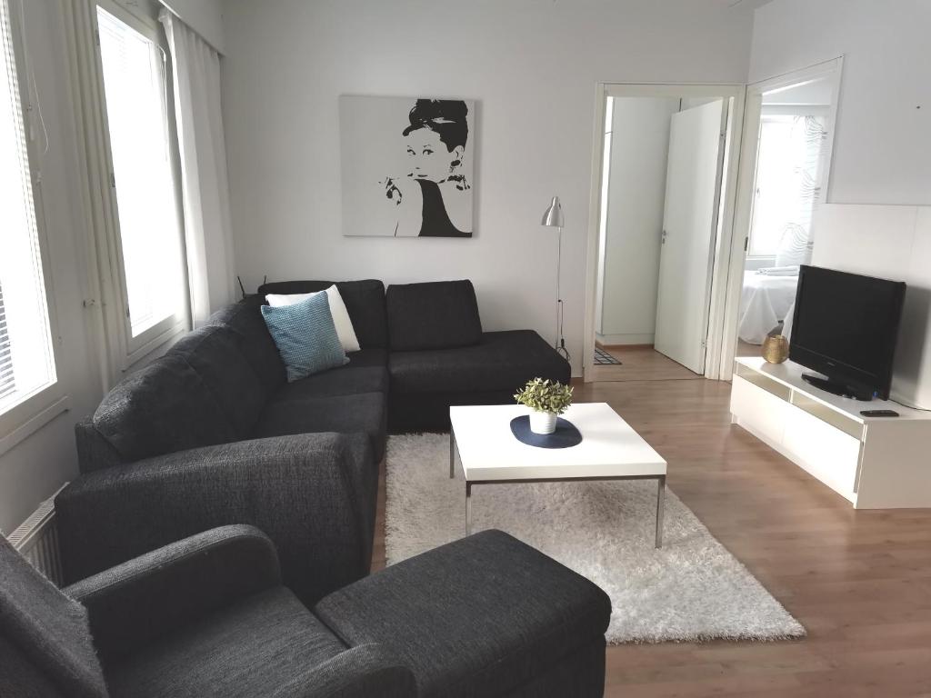 Kotimaailma Apartments Oulu - Appartement Met Twee Slaapkamers Met Sauna
