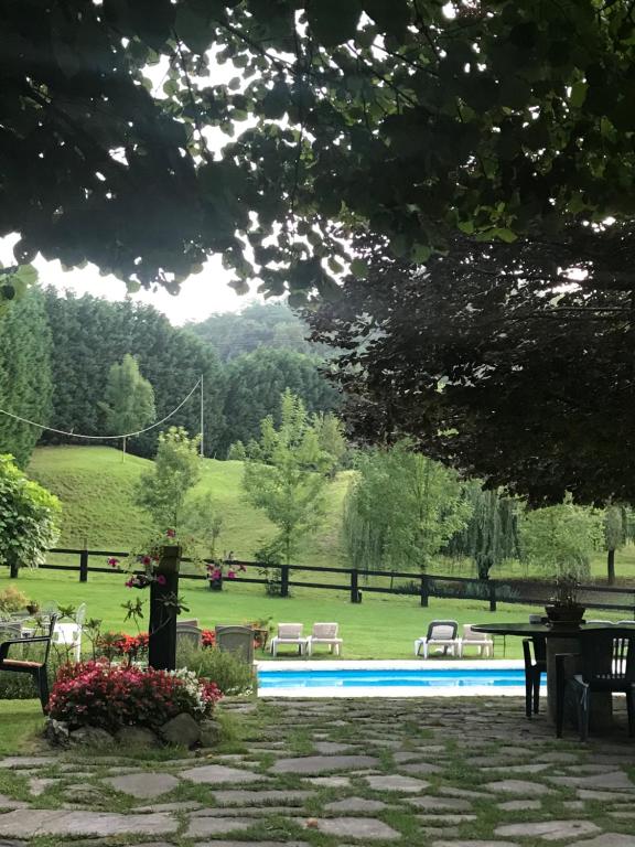 Bazén v ubytování Agroturismo Anziola nebo v jeho okolí