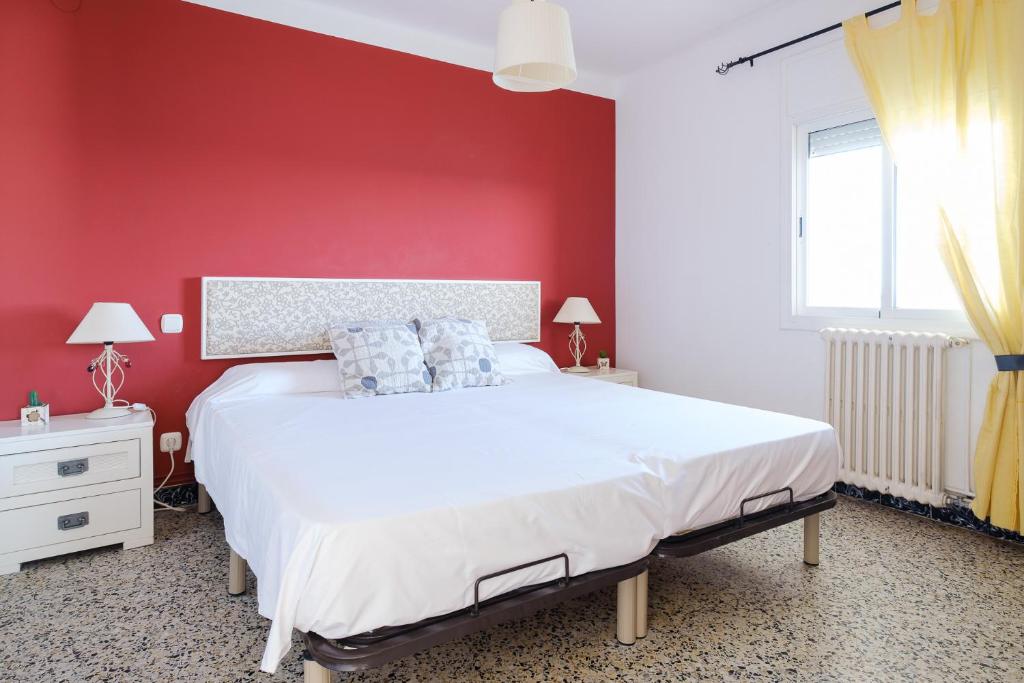 Postel nebo postele na pokoji v ubytování Apartamentos Deauville
