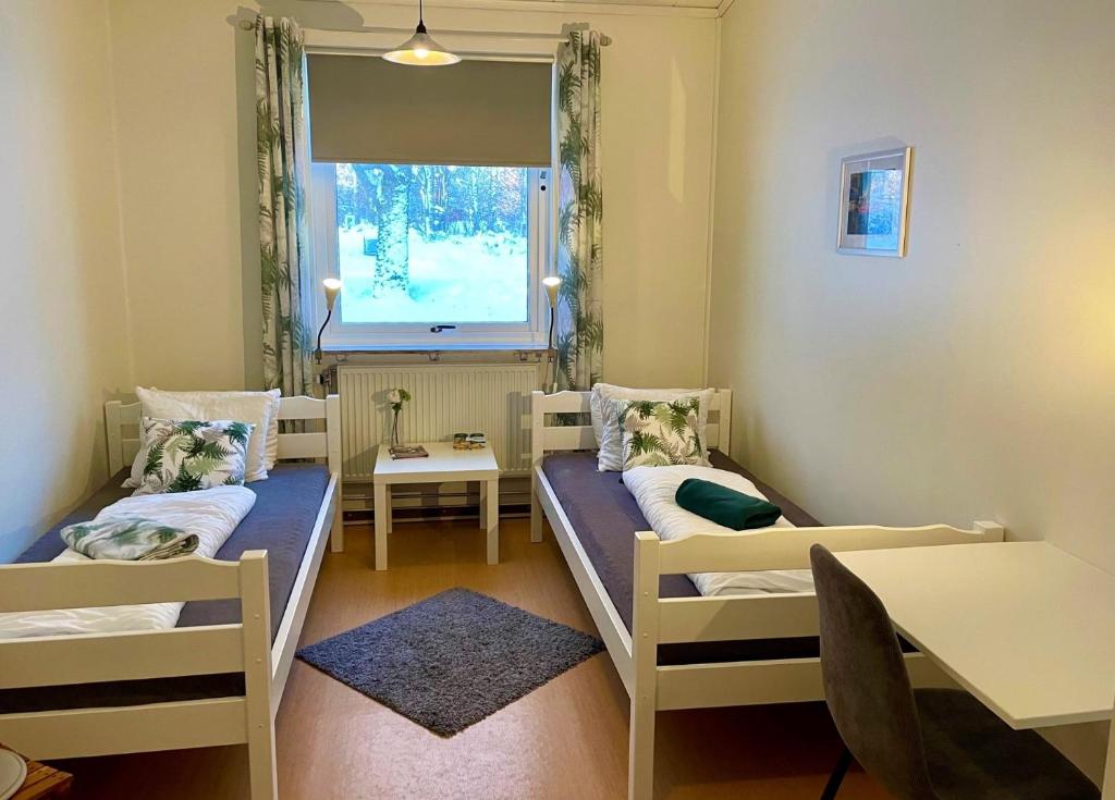 Hällefors Vandrarhem-Hostel & Kanotcenter - Habitación Gemela Con Baño Compartido