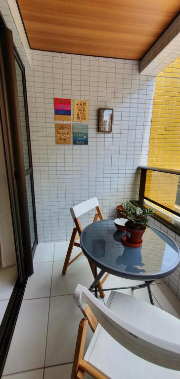 Posezení v ubytování Apartamentos 250m da Orla -Edifício Nugali- Castelo B Temporada