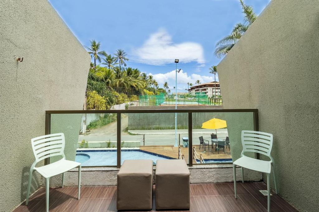  Fit with pool view at Aquazul Flat by Carpediem