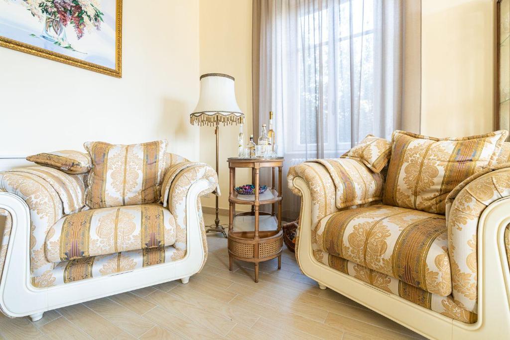 Posedenie v ubytovaní Villa Caterina