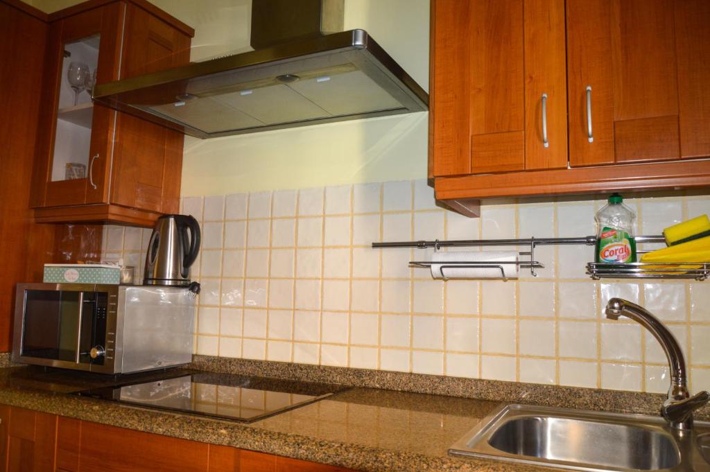 Kuchyň nebo kuchyňský kout v ubytování Apartamento en Casco Histórico