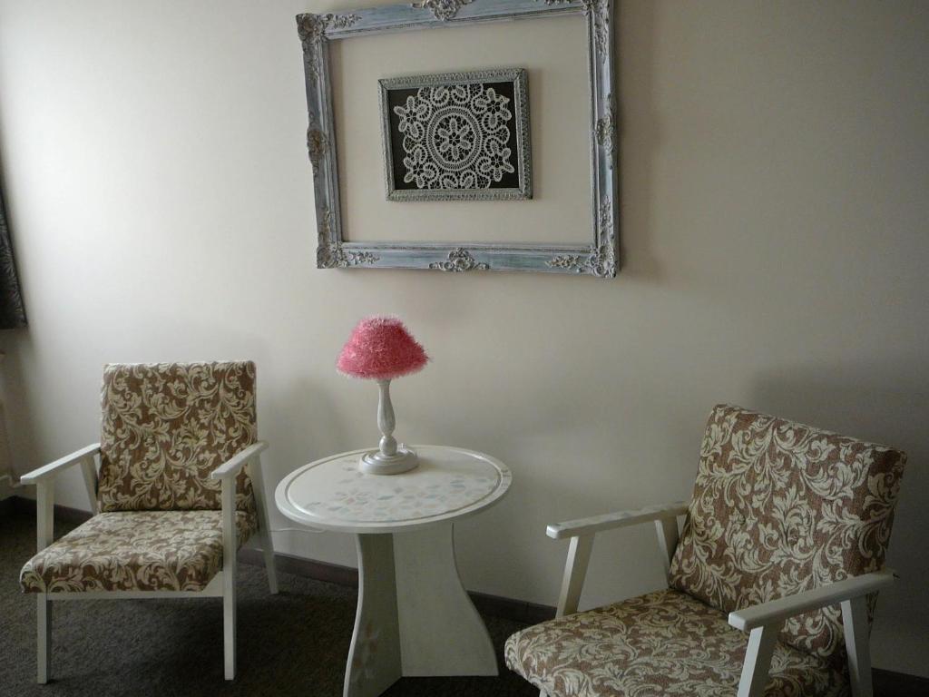 Posezení v ubytování Dunakanyar Apartment