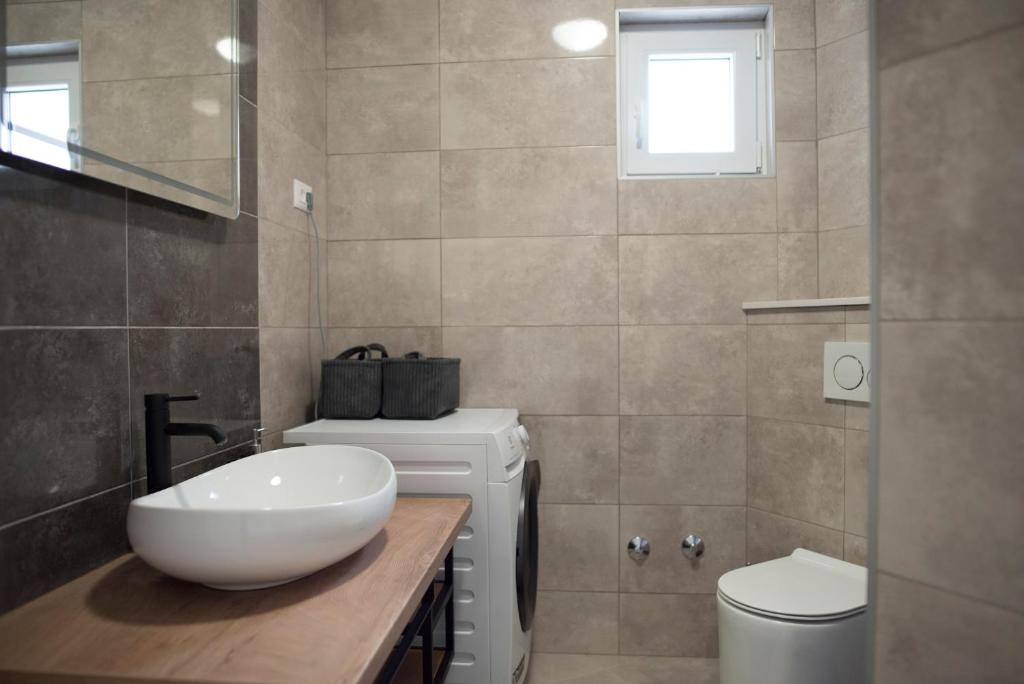Kúpeľňa v ubytovaní Villa Naklice