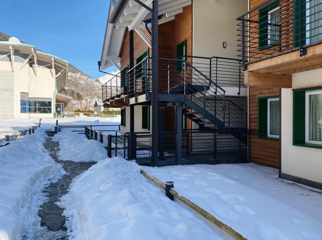 Nespecifikovaný výhled na hory nebo výhled na hory při pohledu z apartmánu