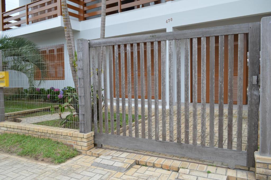 Bygningen som feriehuset ligger i