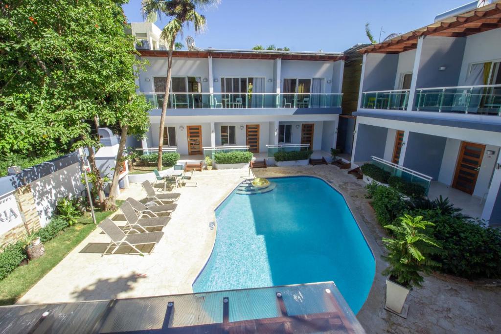 Bazén v ubytování Casa Valeria Boutique Hotel nebo v jeho okolí