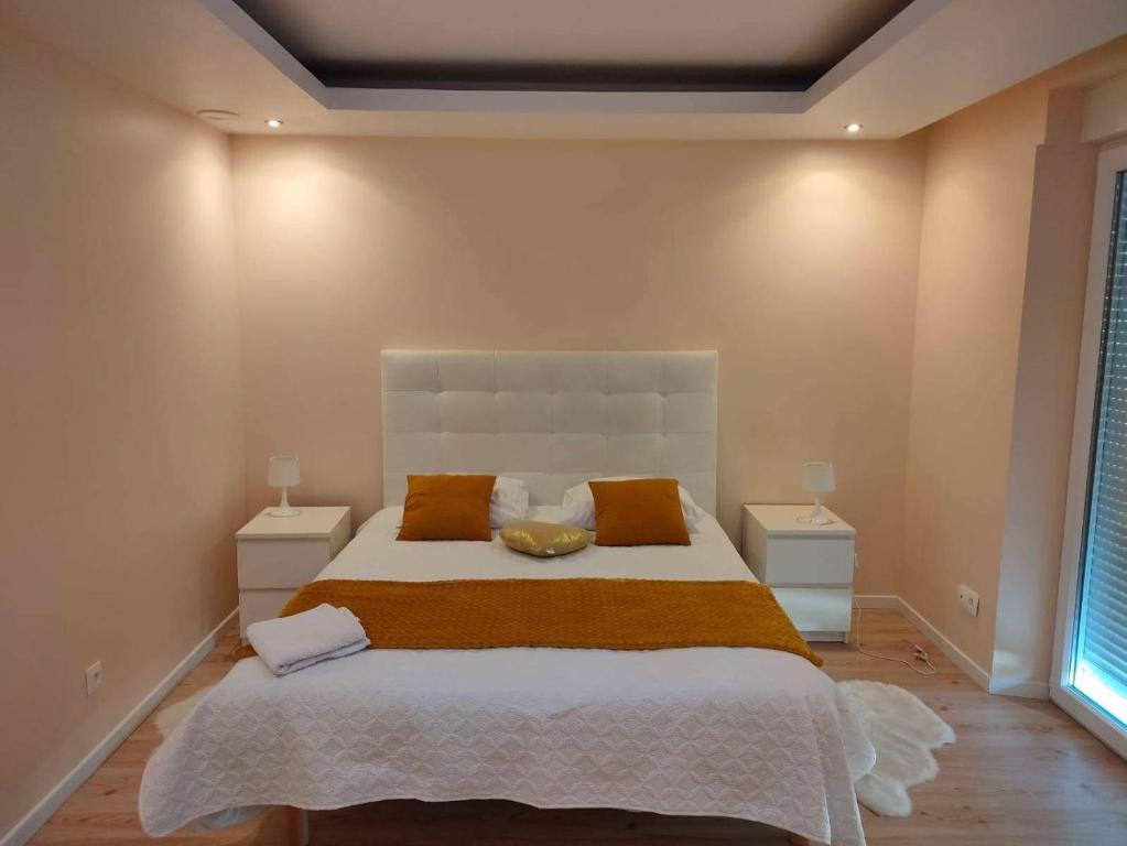 Кровать или кровати в номере Gite de Standing Gien
