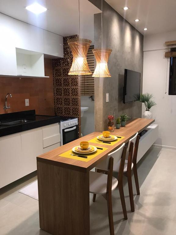  Apartamento a 270m da praia/faça tudo a pé