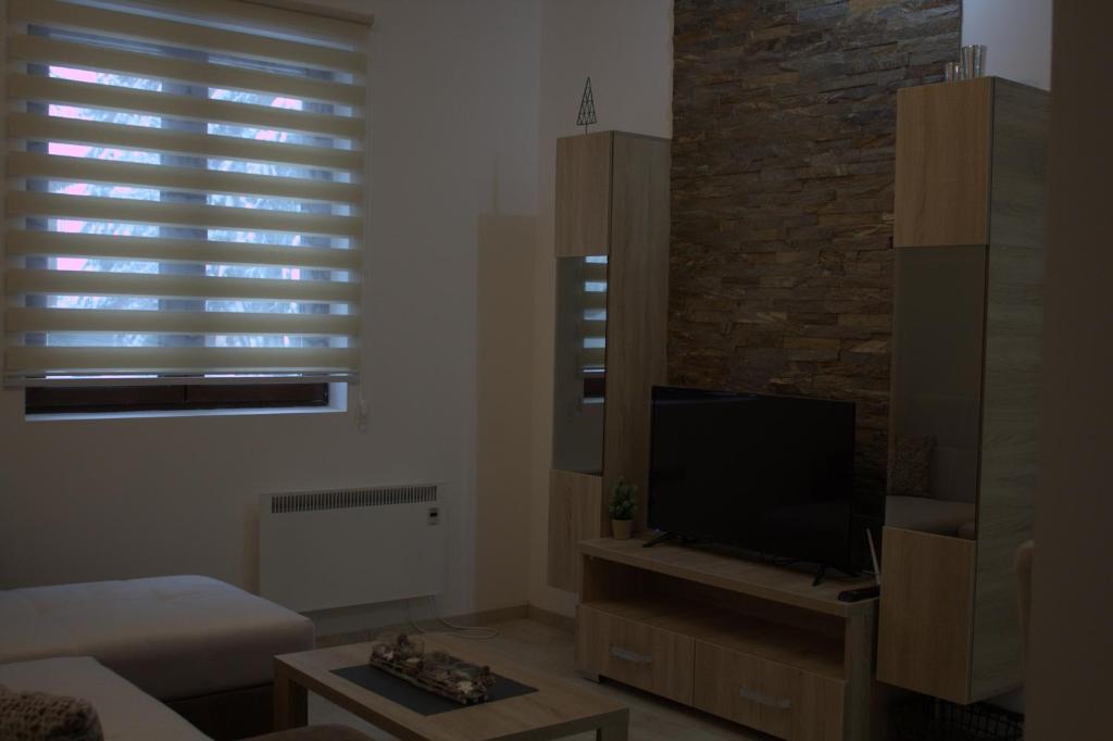 TV a/nebo společenská místnost v ubytování Kraljev Konak