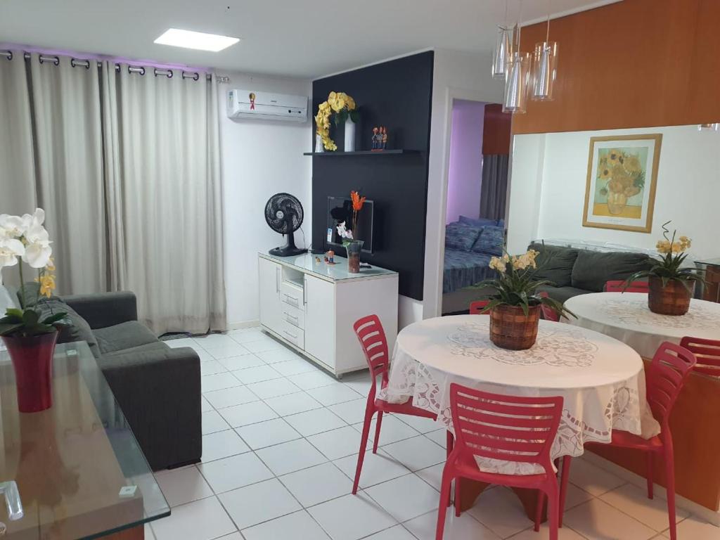  Na BEIRA DE PAJUCARA APART QUARTO E SALA MOBILIADO NO EDIF NEO