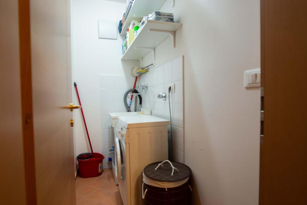 Ein Badezimmer in der Unterkunft Isarco Suite