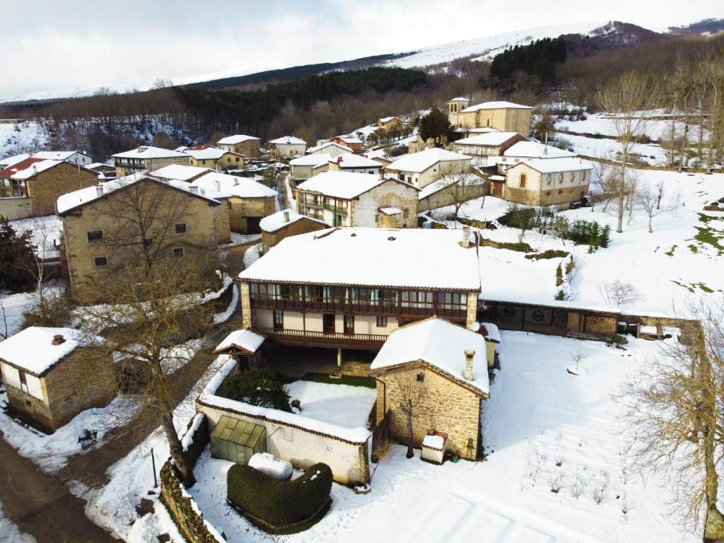 Posada El Prado Mayor v zimě