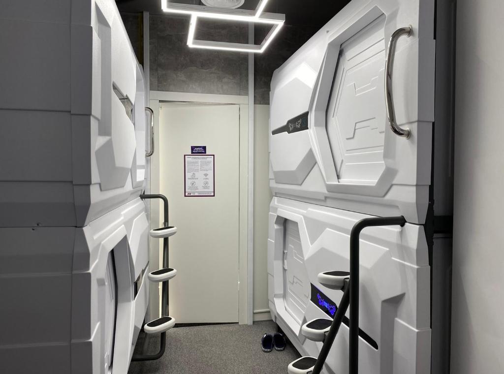 Fotografie z fotogalerie ubytování AV-1 Capsule Hotel v Kyjevě