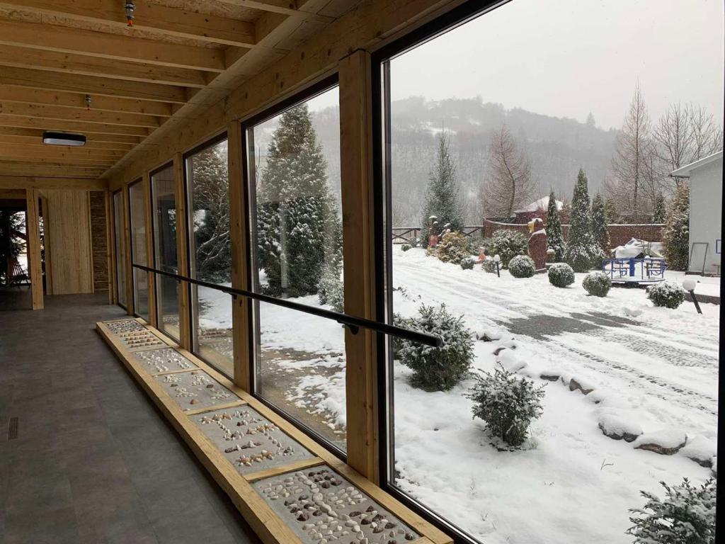 SPA Hotel Zhyva Voda v zimě