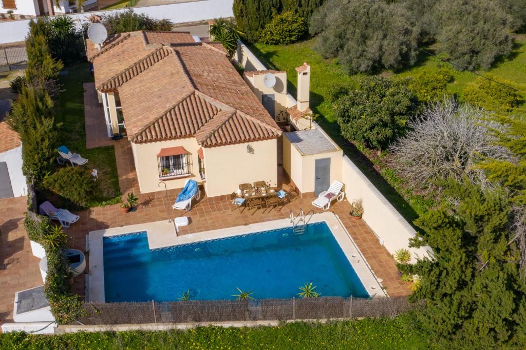 Ferienvilla mit Privatpool und weitem Blick