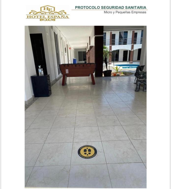 Vstupní hala nebo recepce v ubytování Hotel España