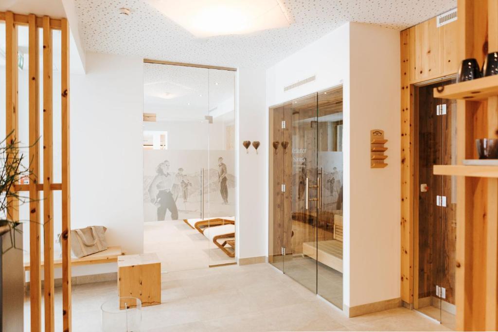 Koupelna v ubytování Hotel Thurnerhof