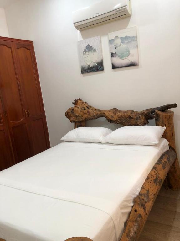 Ліжко або ліжка в номері Eco Hostal Kuima