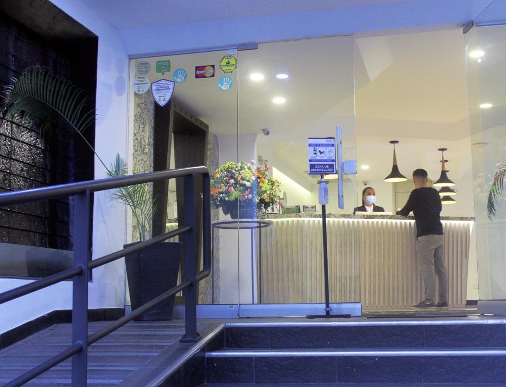 Vstupní hala nebo recepce v ubytování Hotel Suite Comfort