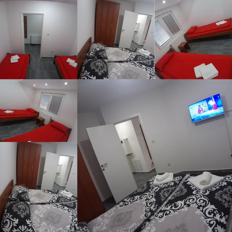 Postel nebo postele na pokoji v ubytování S Apartmani Priboj