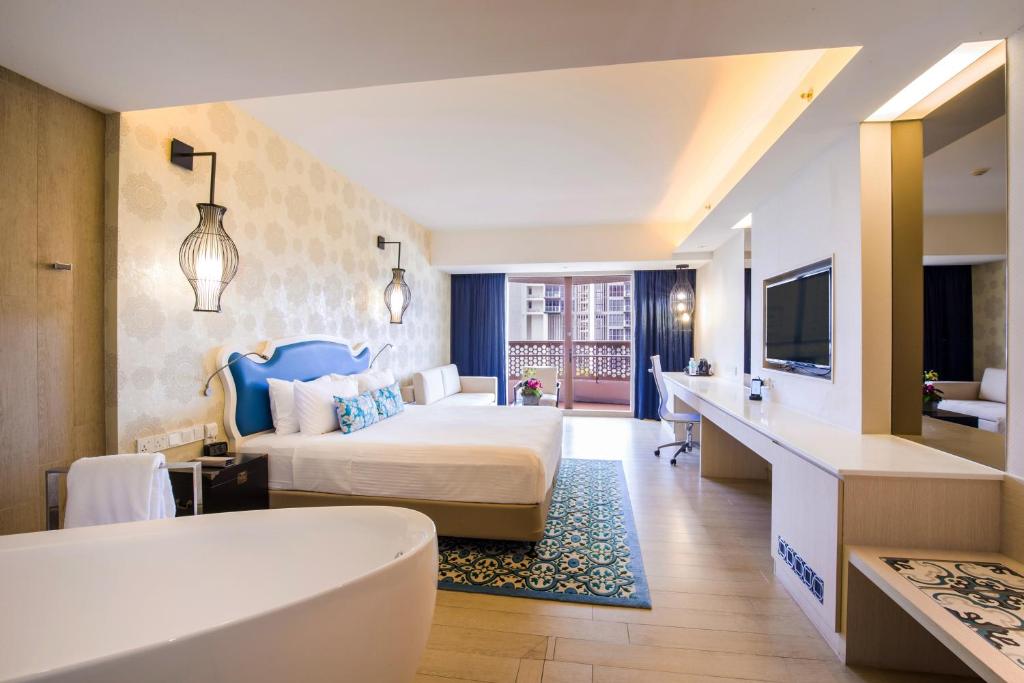 TV/trung tâm giải trí tại Village Hotel Katong by Far East Hospitality