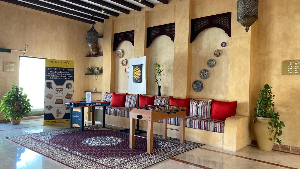 Posezení v ubytování Golden Tulip Nizwa Hotel