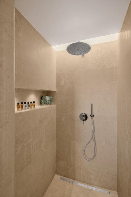 Koupelna v ubytování Sikelia Suites