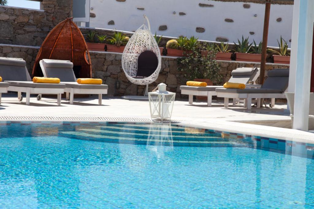 Bazén v ubytování Domna Hotel nebo v jeho okolí