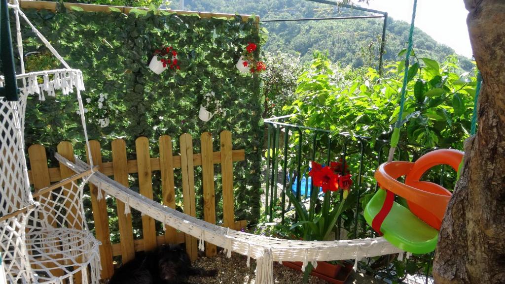 Ogród w obiekcie La Casa dei Limoni