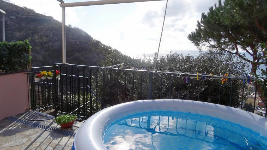 Widok na góry z tego obiektu B&B