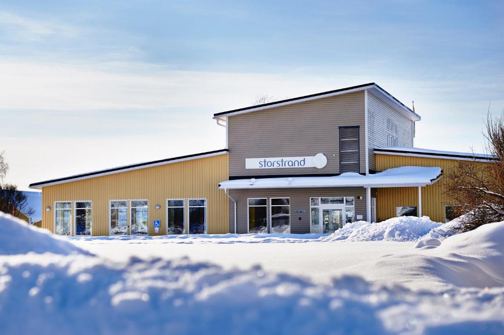 Storstrand Kursgård v zimě