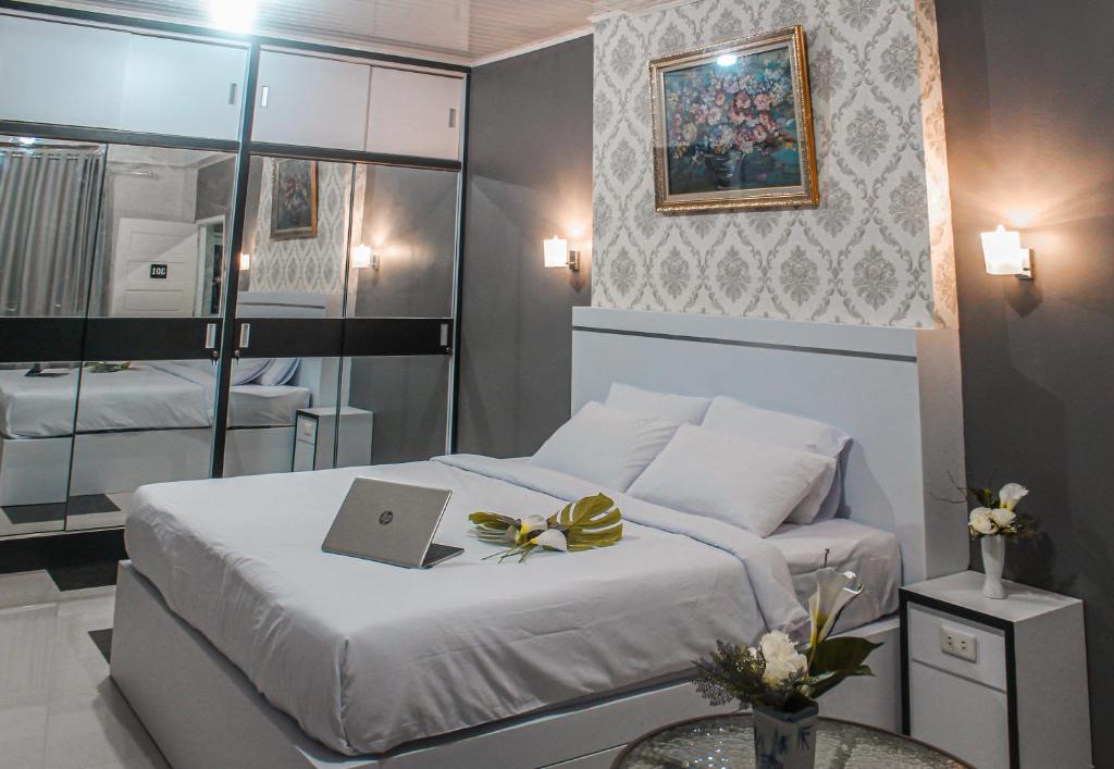 Katil atau katil-katil dalam bilik di BIN DAOD Hotel and Restaurant