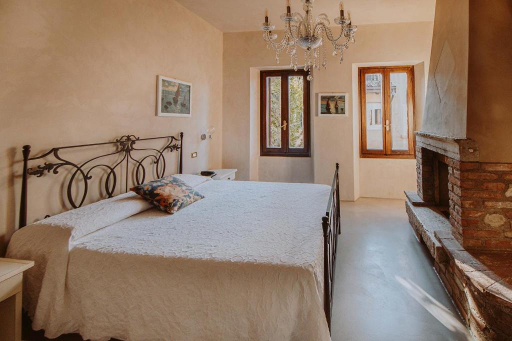 Posteľ alebo postele v izbe v ubytovaní Agriturismo Pratello