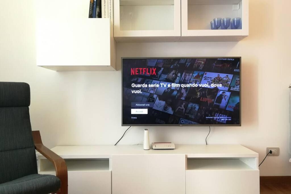 Telewizja i/lub zestaw kina domowego w obiekcie Marci's Home