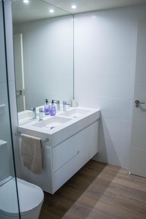 Koupelna v ubytování Apartamento ático Golden Star