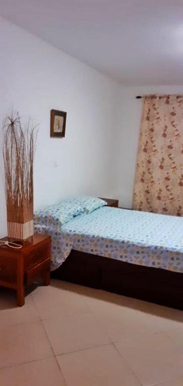 Postel nebo postele na pokoji v ubytování casa Luis