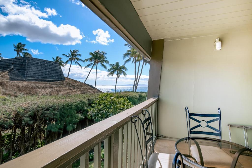 Kihei Kai 12 tesisinde bir balkon veya teras