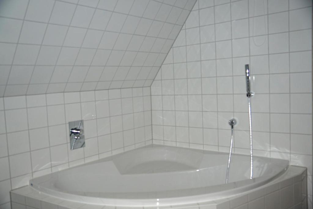 Koupelna v ubytování Auberge Tabarz Inselsberg