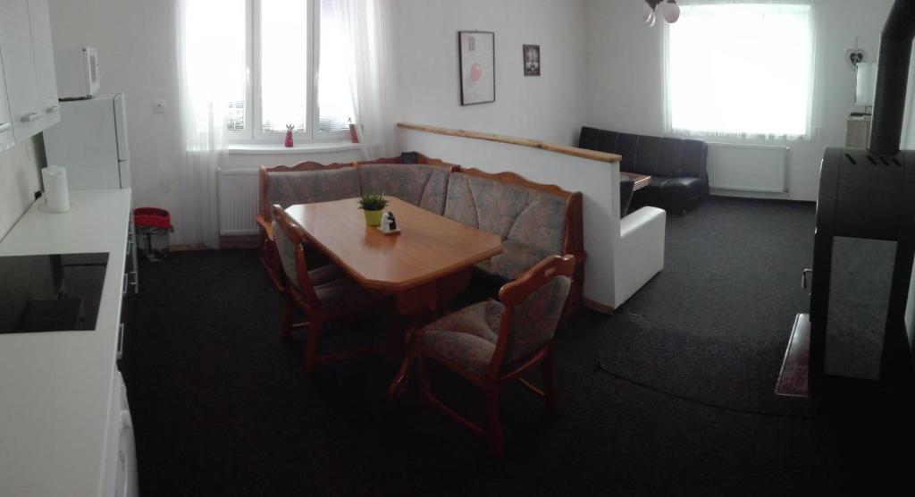 Część wypoczynkowa w obiekcie Apartmán Saxán Smržovka