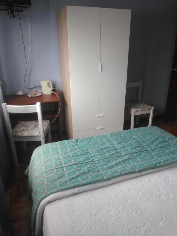Łóżko lub łóżka w pokoju w obiekcie Hotel Solpor