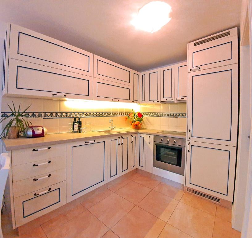 Kuchyň nebo kuchyňský kout v ubytování Casa Mattea