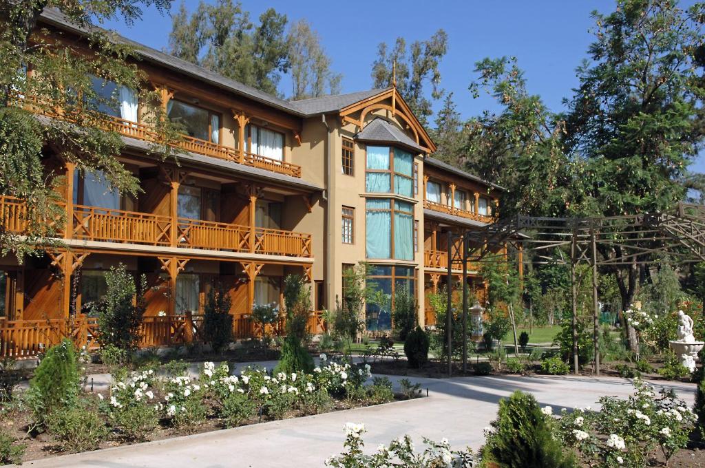 Zahrada ubytování Termas de Jahuel Hotel & Spa