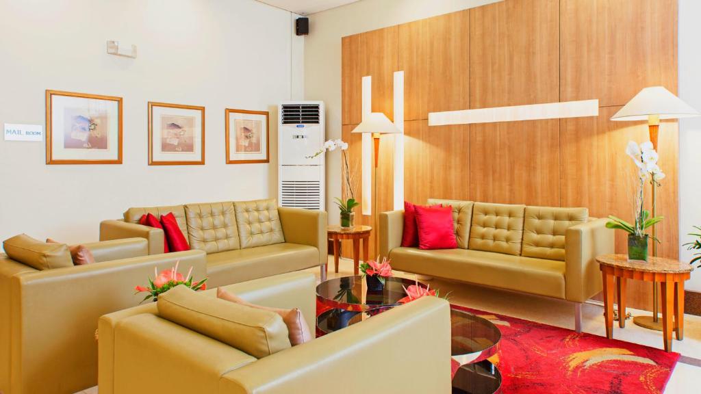 Zona d'estar a One Pacific Place Serviced Residences