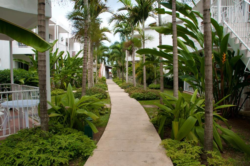 Zahrada ubytování Negril Palms