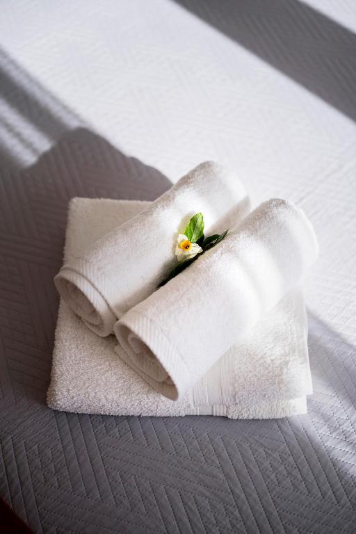 Postel nebo postele na pokoji v ubytování Apartments Bogdanić