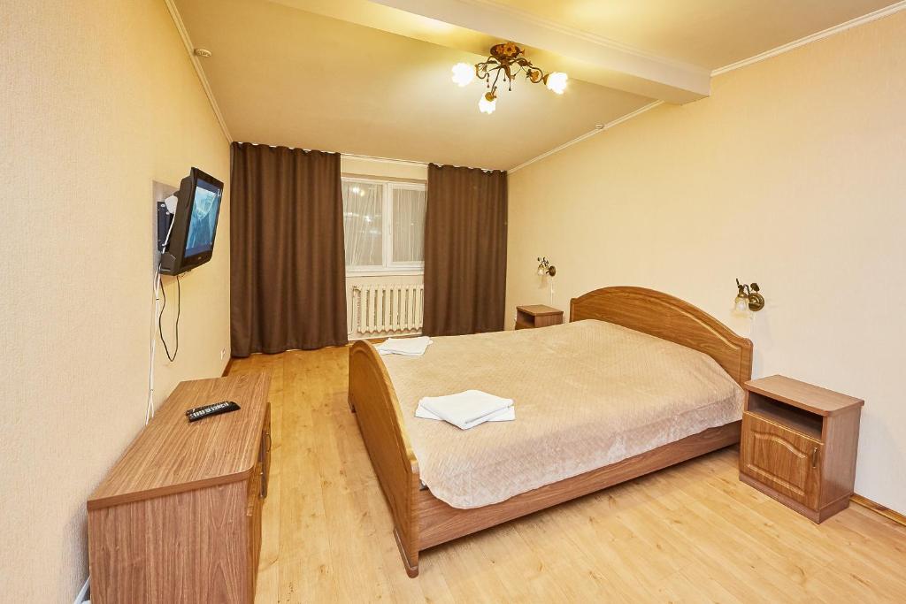 TV a/nebo společenská místnost v ubytování Hotel Barbaris